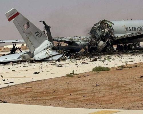 US AWACS Plane Destroyed in Iranian Strike Raises Alarms - Attack On US Radar Plane At Saudi Base Raises Concern Over Iran’s Capabilities