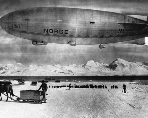 Amundsen’s Norge Reaches Alaska After Historic Polar Flight - Roald Amundsen Crosses The North Pole In An Airship – Archive, 1926
