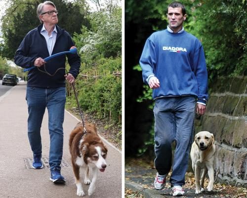 Peter Mandelson's Public Stroll Amidst Political Turmoil - Walking The Dog And Braving The Paps: The Art Of The Doorstep Photo, From Keane To Mandelson